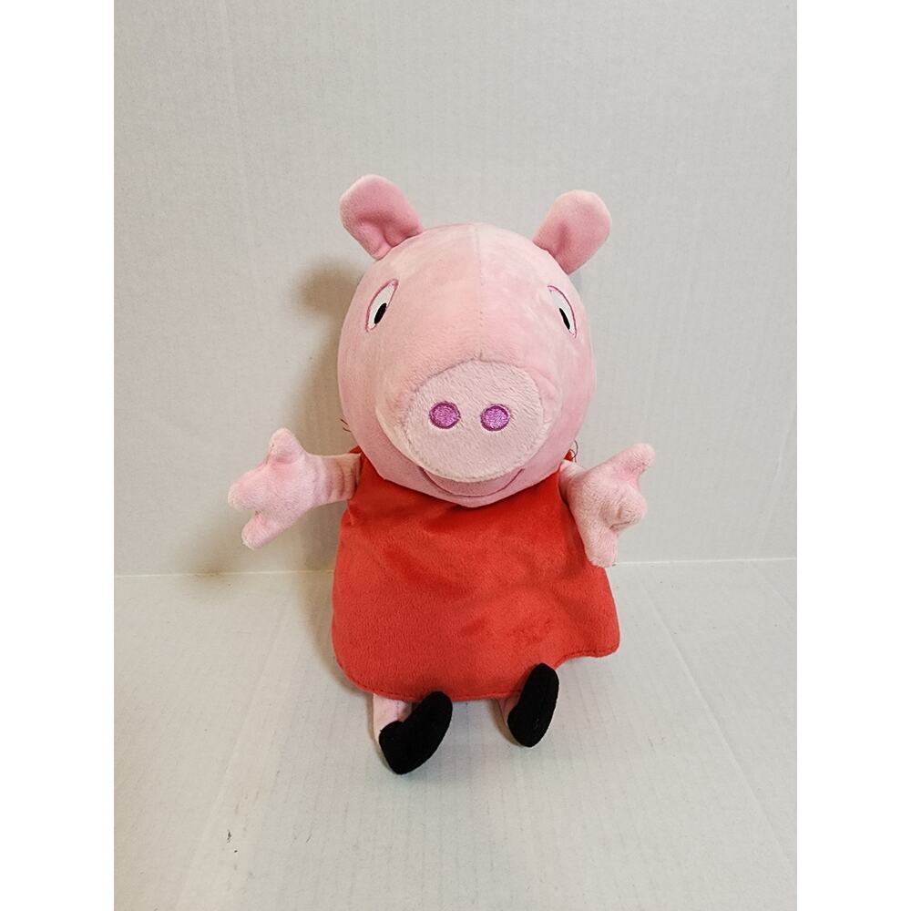 Peppa Pig Peppa and George Talking and‎ Moving 9" Plush - Picture 2 of 10
